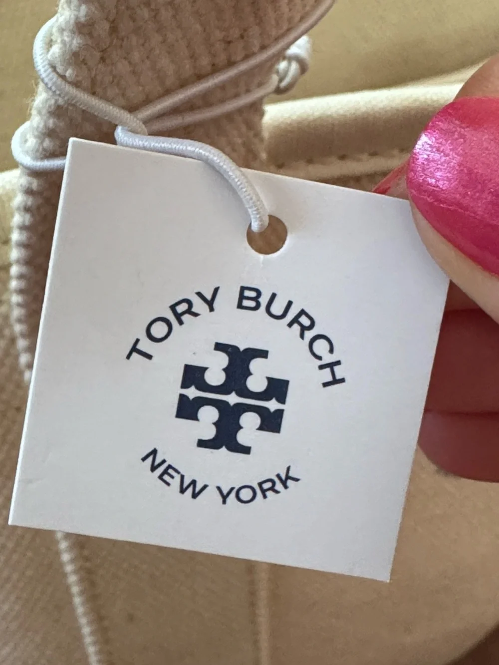 Tory Burch Canvas MINI HandTote- “Gift Edition”
